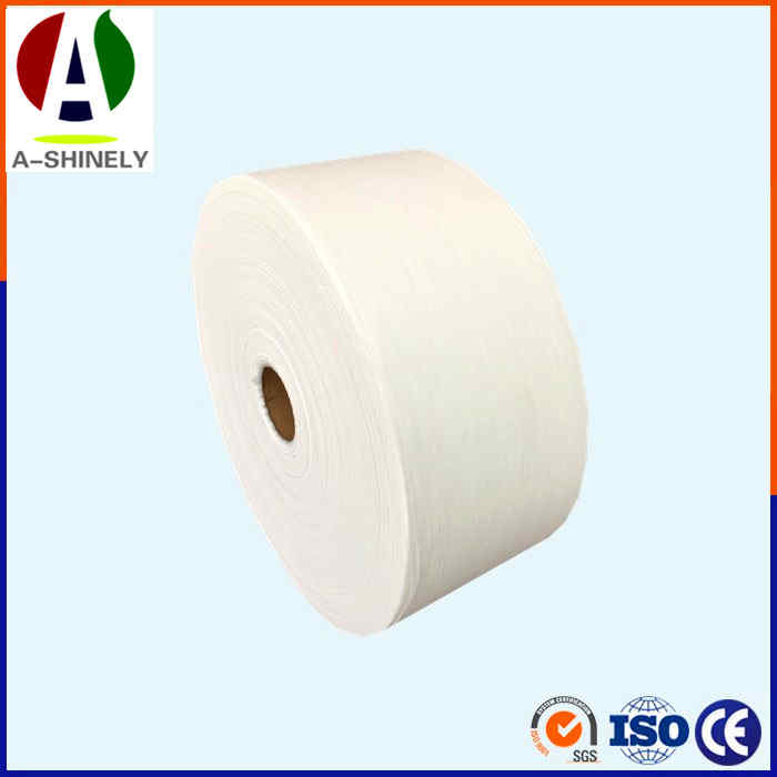 Hot Air Whitening Nonwoven Fabric For Making Sanitary Napkin Materials